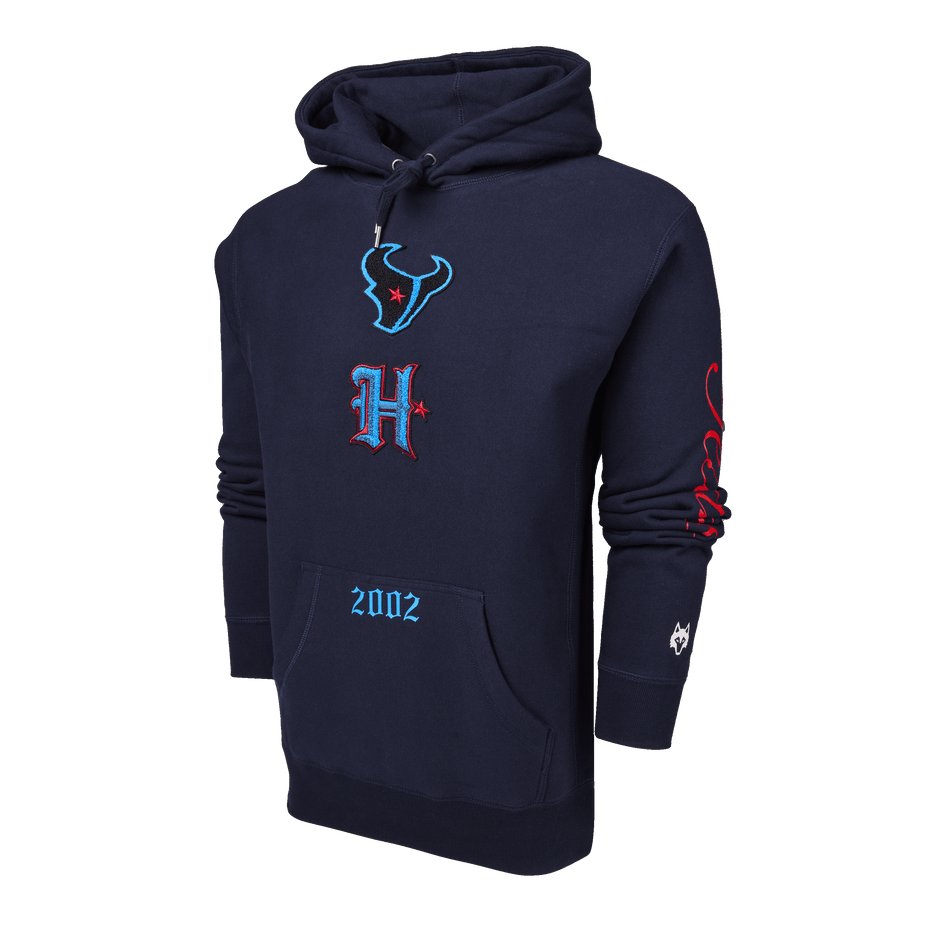 Greyson Clothiers Houston Texans Fireside Hoodie in MALTESE BLUE