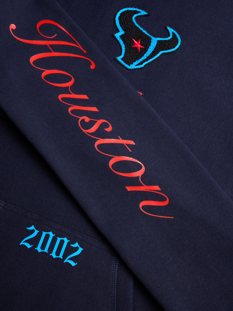Greyson Clothiers Houston Texans Fireside Hoodie in MALTESE BLUE