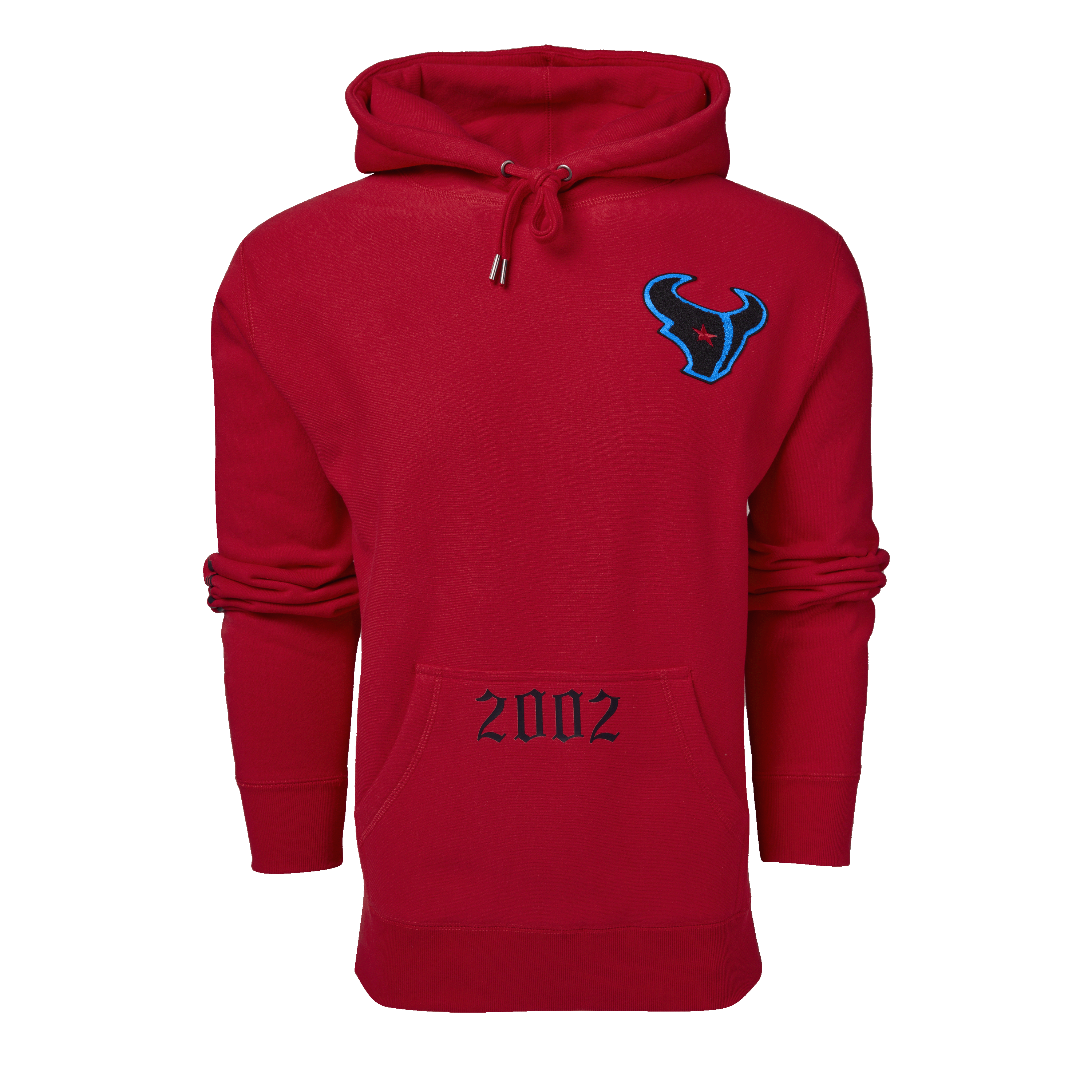 Men s Houston Texans Battle Red Fireside Hoodie Size Small by Greyson Clothiers