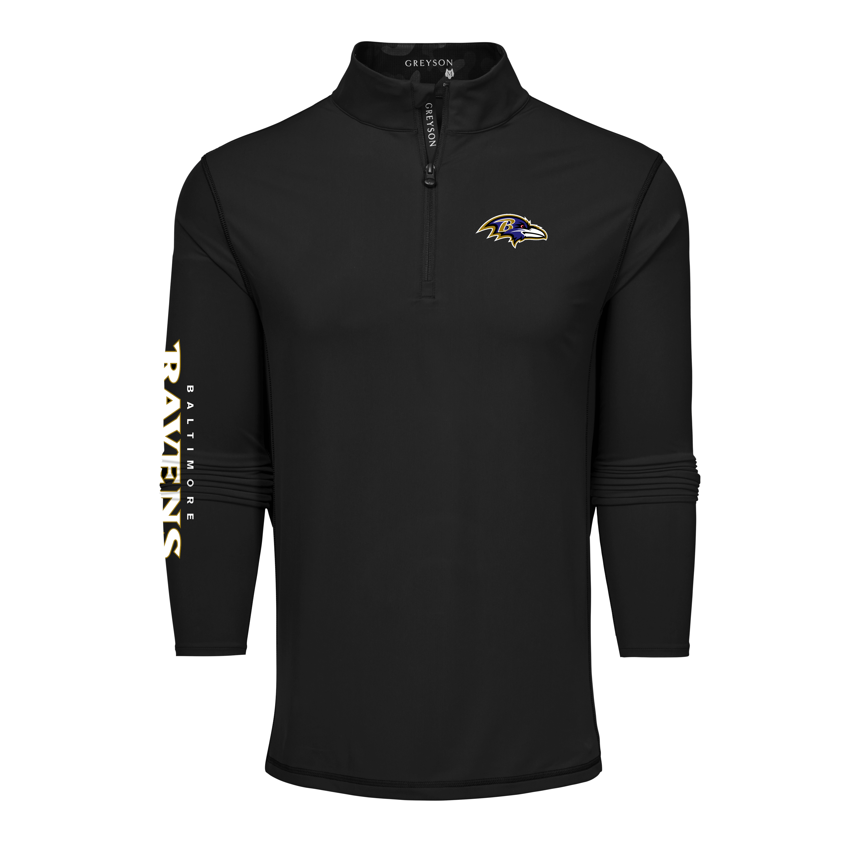 Mens Baltimore Ravens Colorado Quarter-Zip - Lightweight