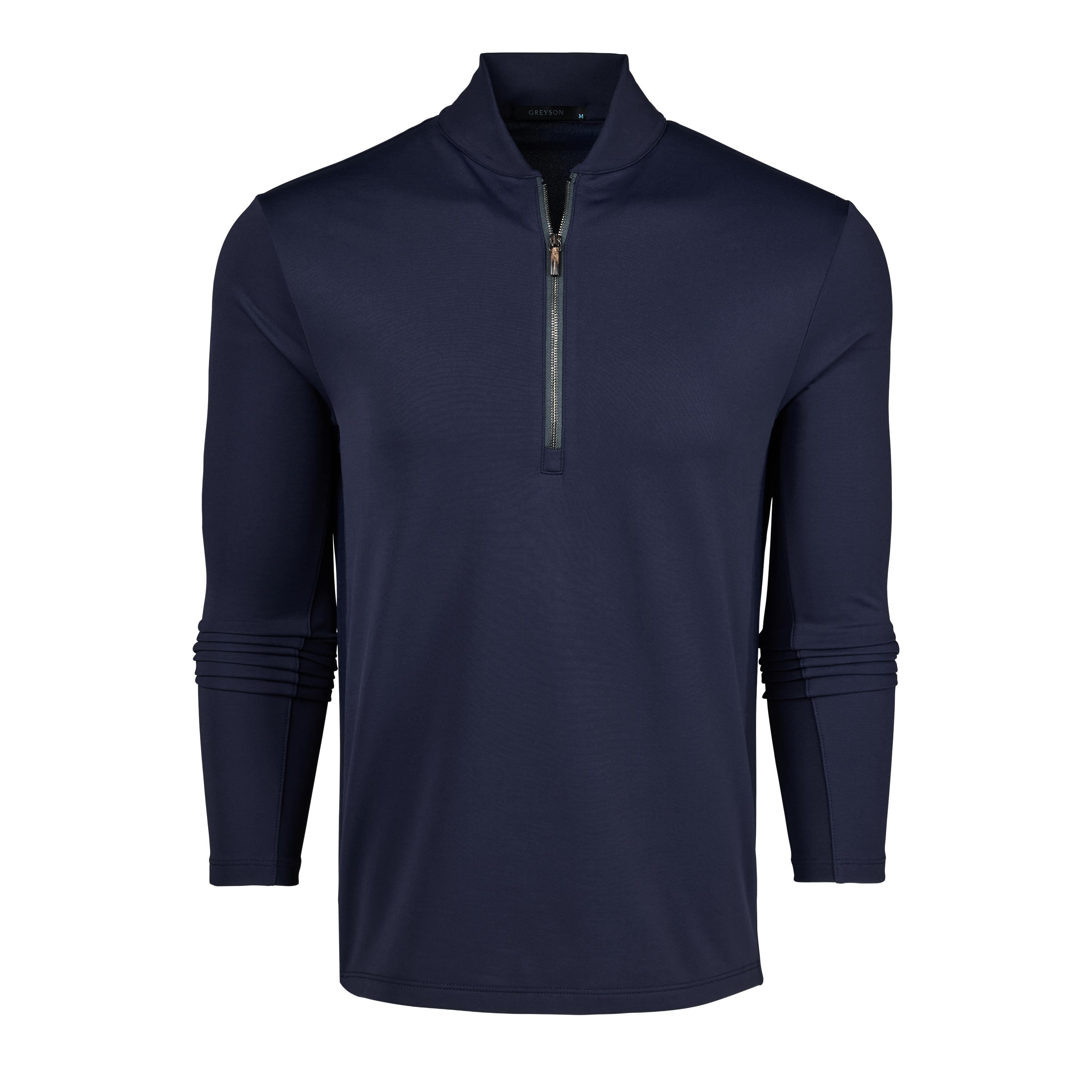 Mens Siasconset Quarter-Zip - Midweight Brushed Pique Quarter-Zip