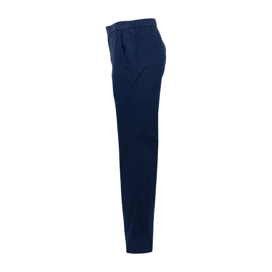 Greyson Clothiers Rhodes Seersucker Pant in MALTESE BLUE