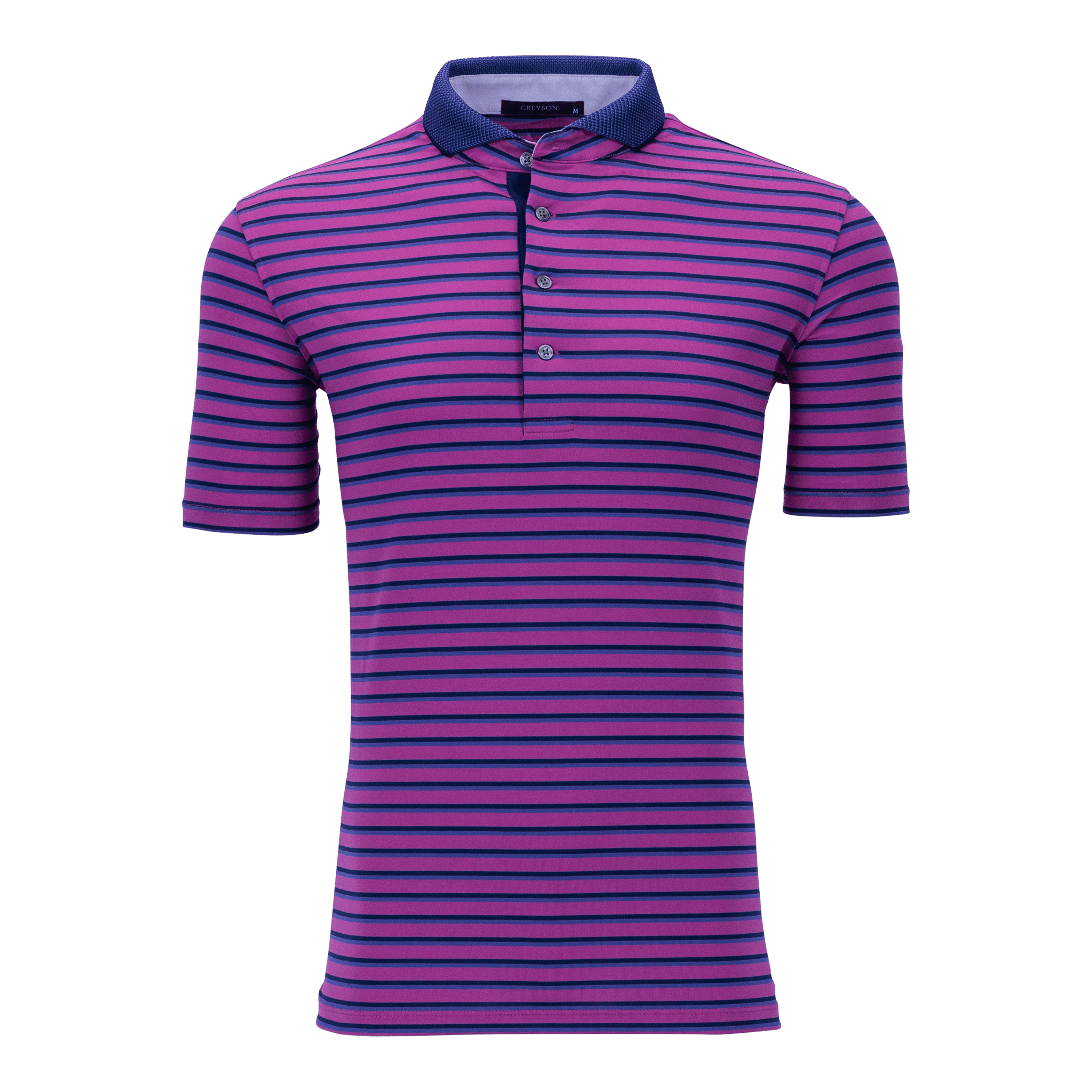 Greyson Golf selling Polo Blue Striped Shirt Mens Size XXL NEW WITH TAGS