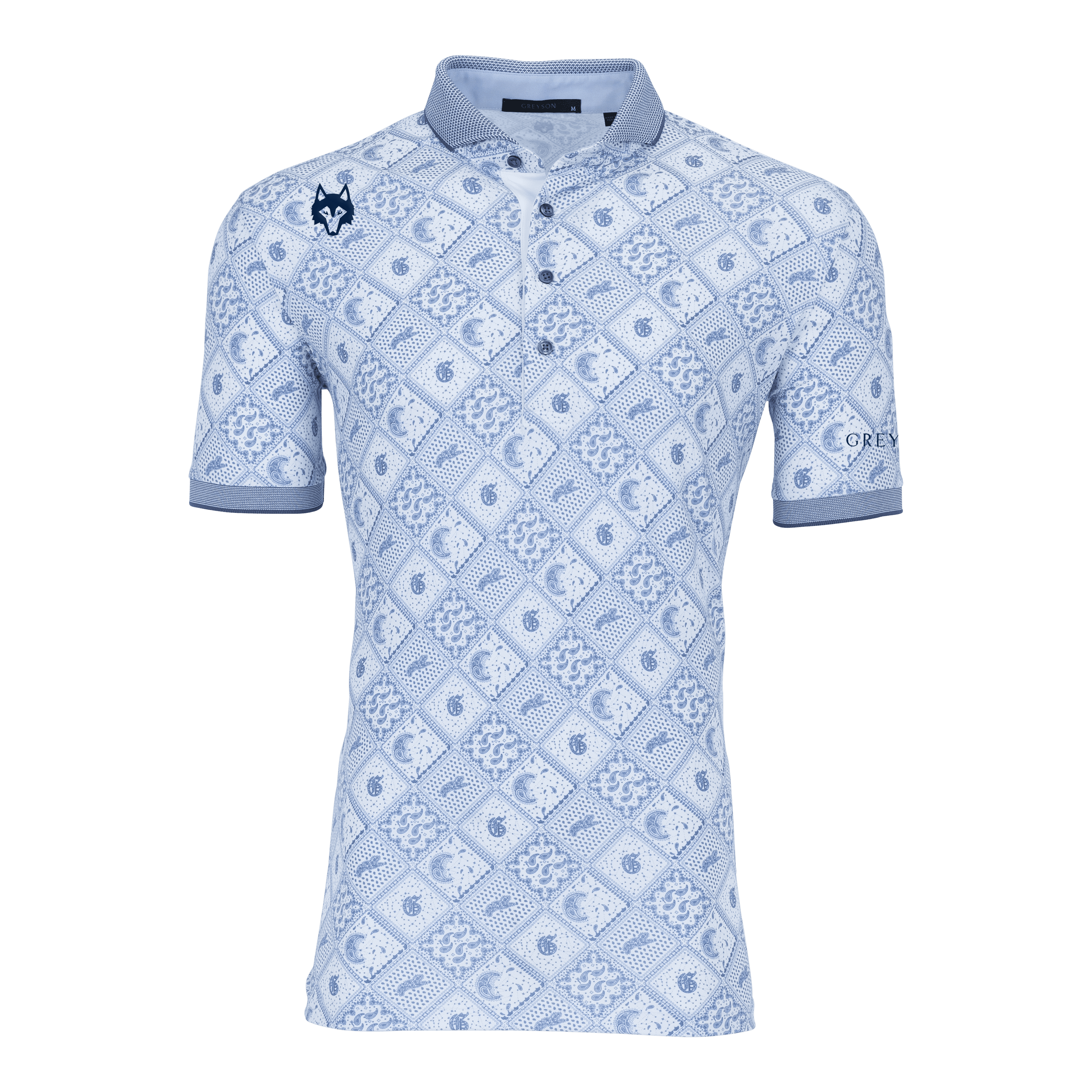 Mens Players Club Bandana Diaries Polo | Greyson Clothiers