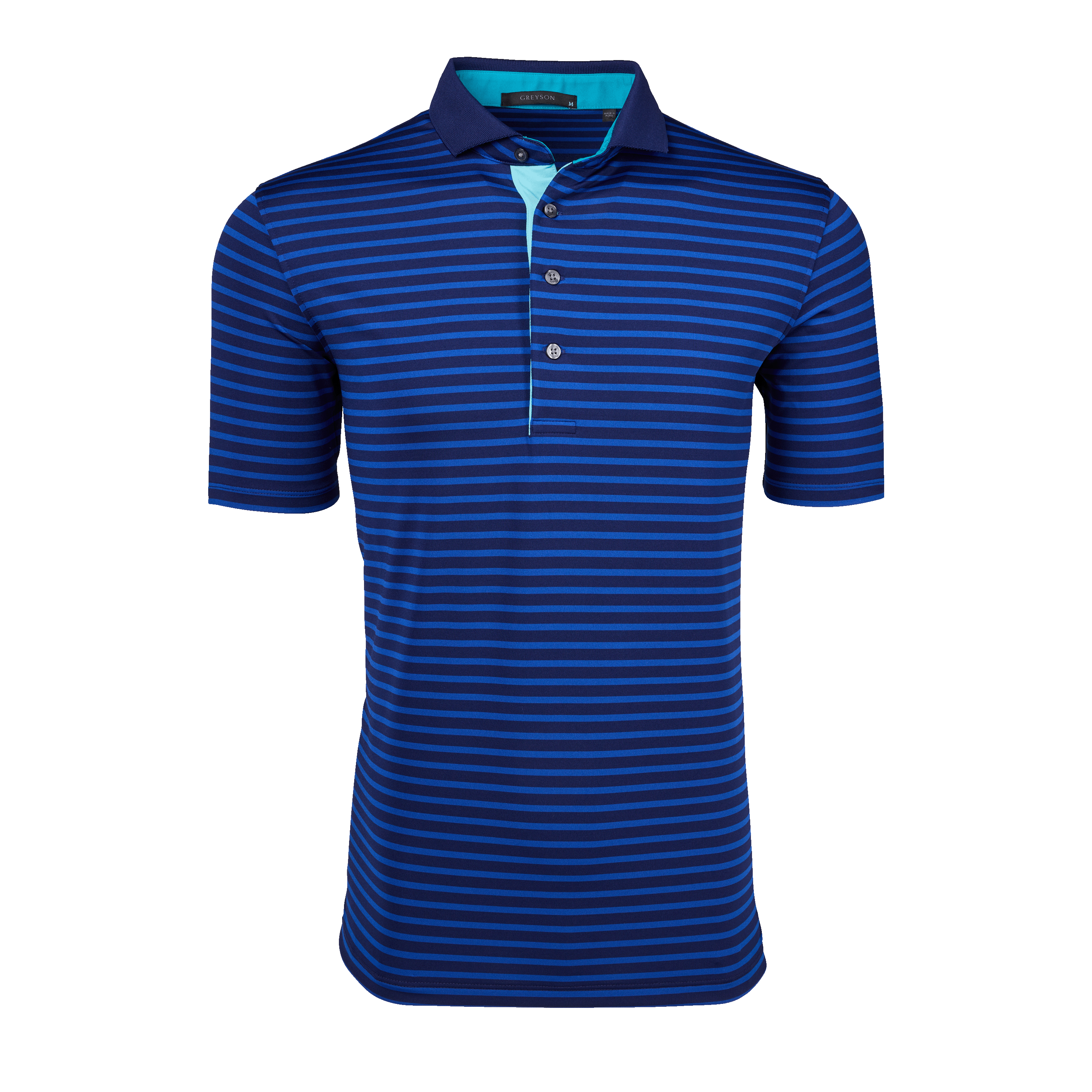 ★★Adairs★★ PG MONOG POLO IN9047 Mens Santa Ana Short Sleeve Polo - Performance Striped Polo