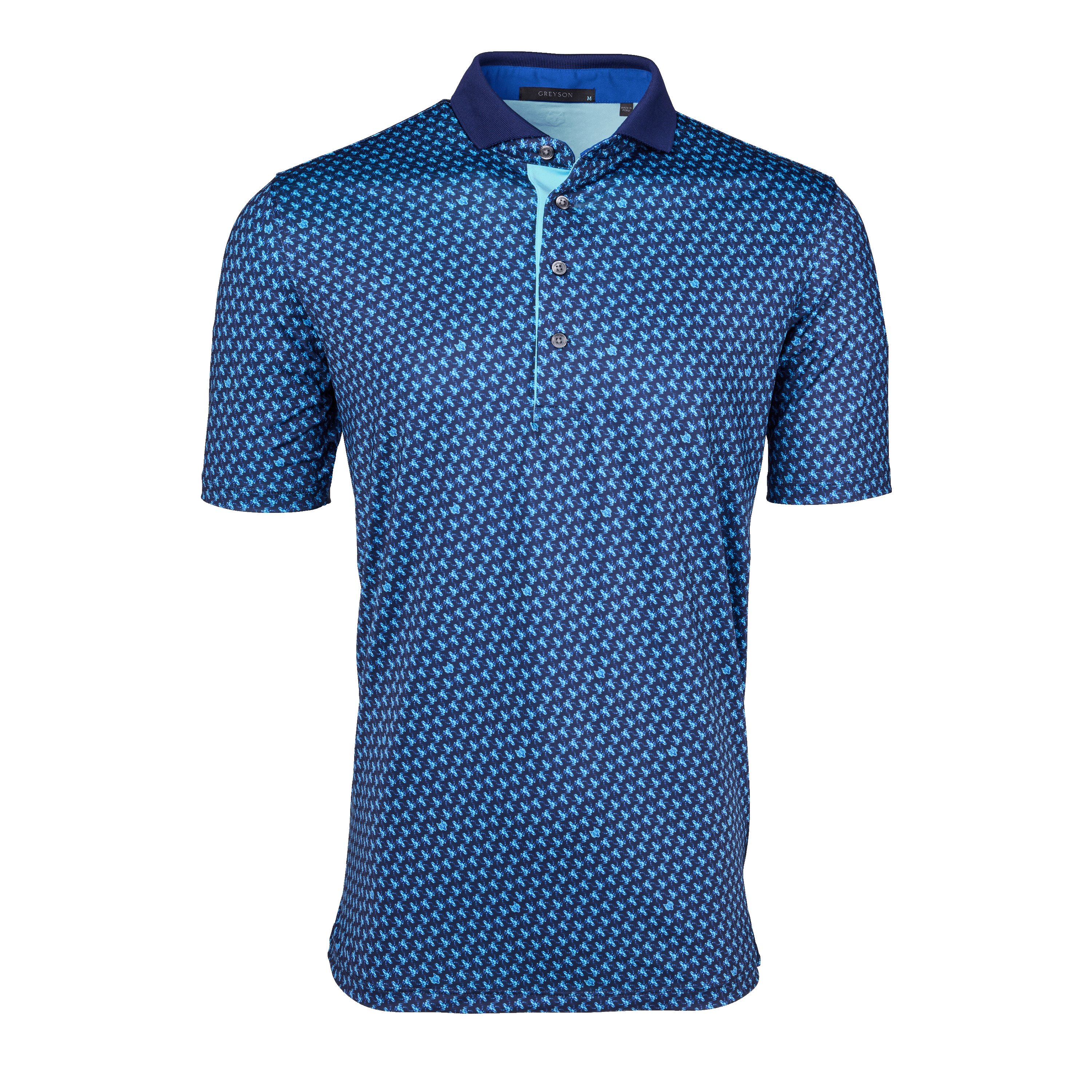 Mens Poison Dart Polo - Performance Printed Polo with