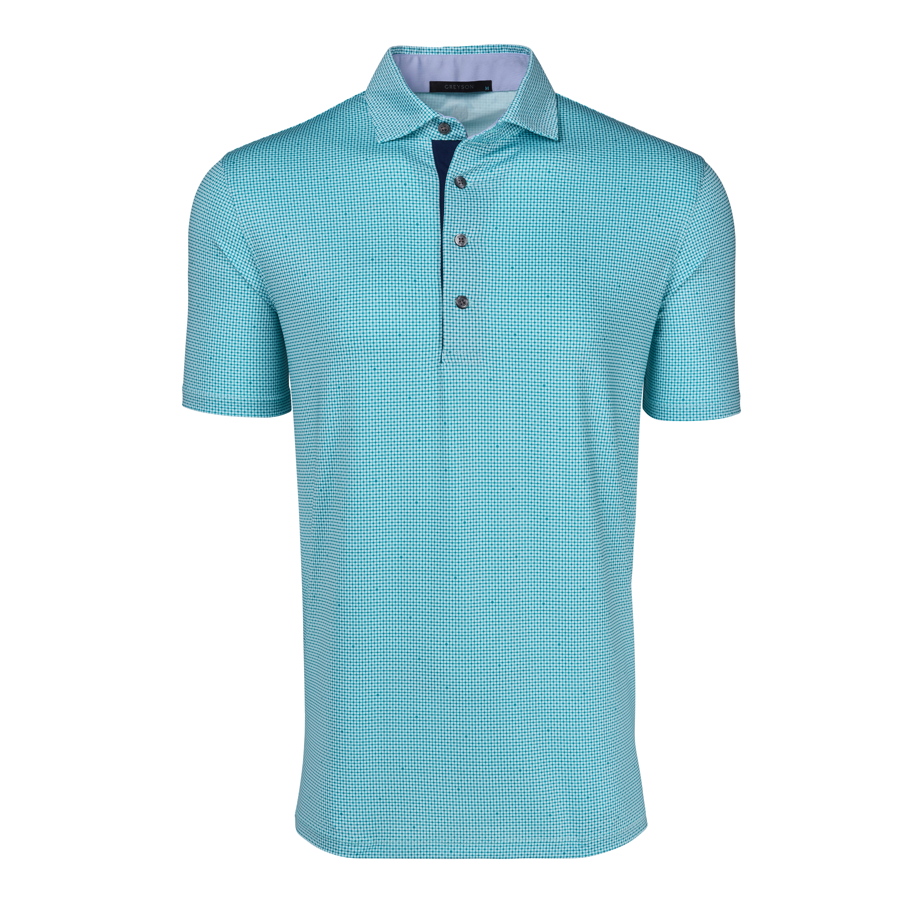 GREYSON グレイソン　Beacon poro　 表記M Mens Beacon Short Sleeve Polo - Performance Printed Polo with Knit
