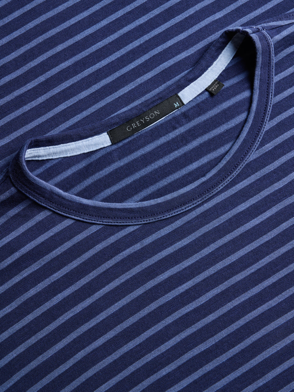 Greyson Clothiers Striped Alpha Slub Tee