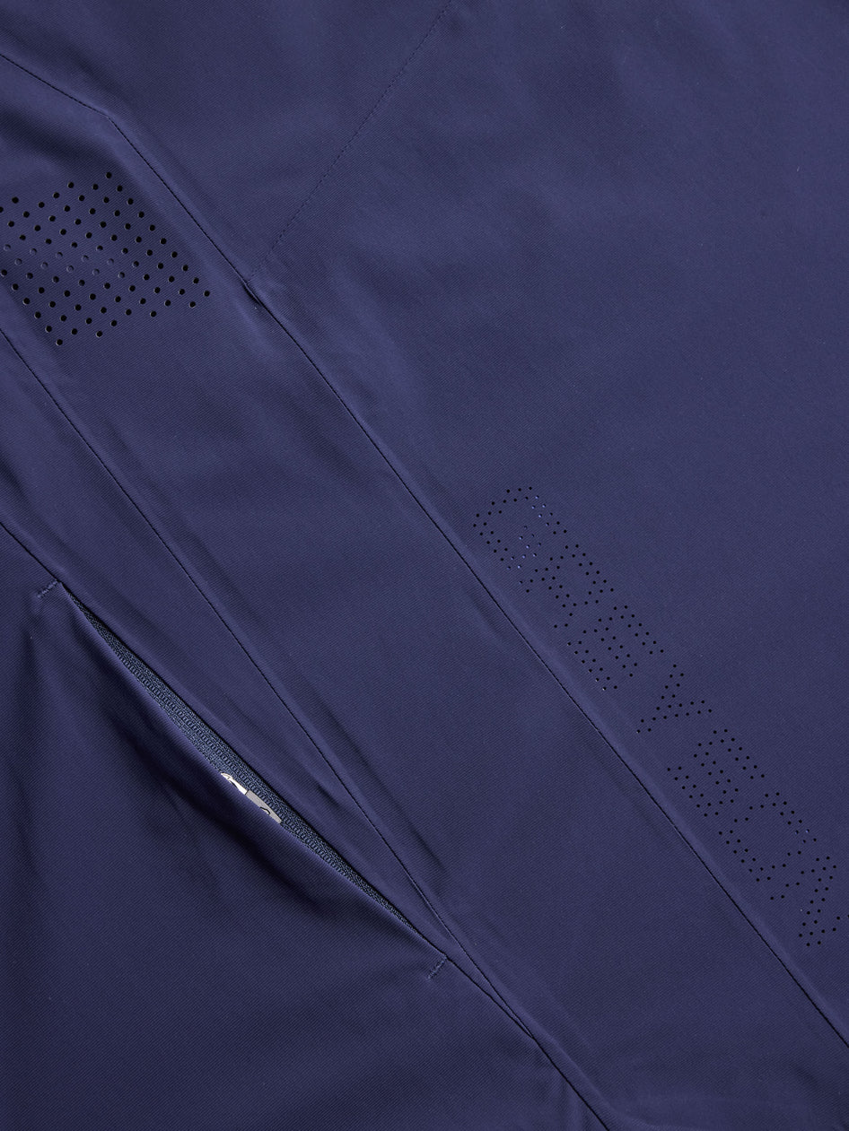 Coywolf Sport Vest Side Zip Pocket & Perforated Ventilation Detail - Maltese Blue | Greyson Clothiers