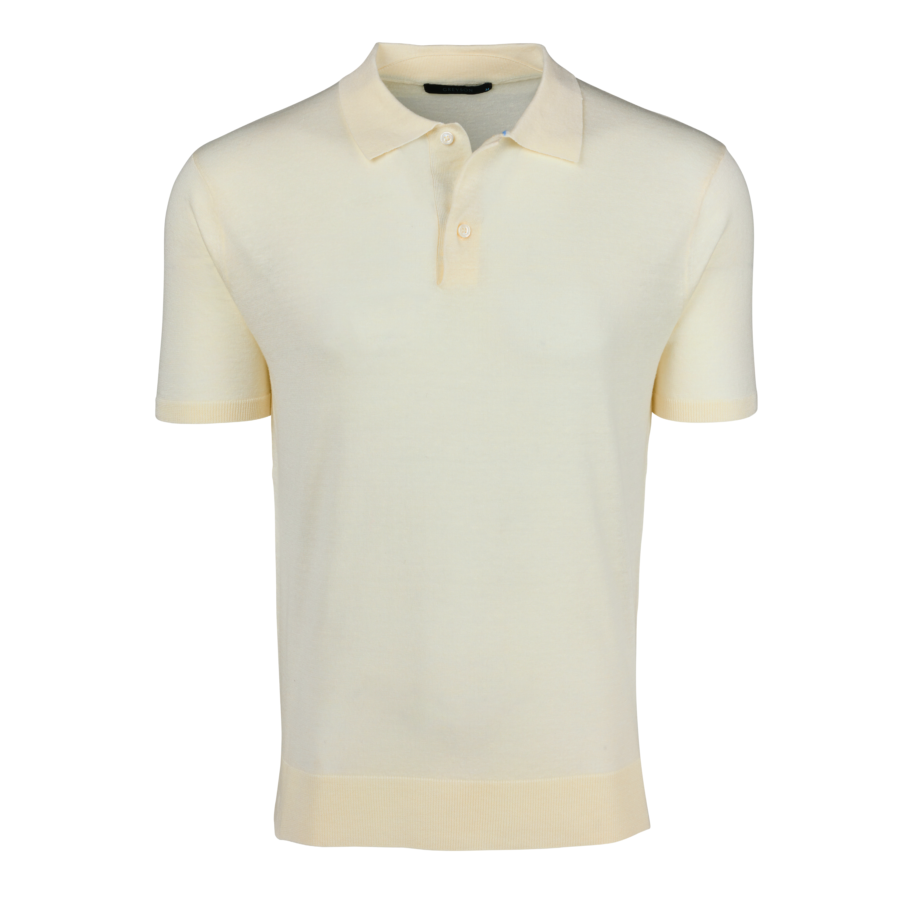 Mens Napeague Short Sleeve Sweater Polo - Lightweight Merino Wool Mens Napeague Short Sleeve Sweater Polo - Lightweight Merino Wool