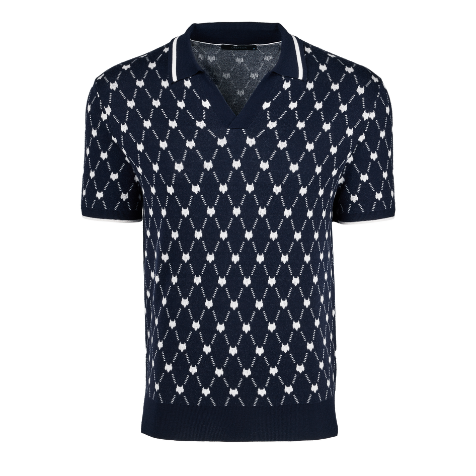 Greyson Clothiers Wolf Chain Johny Collar Saratoga Polo