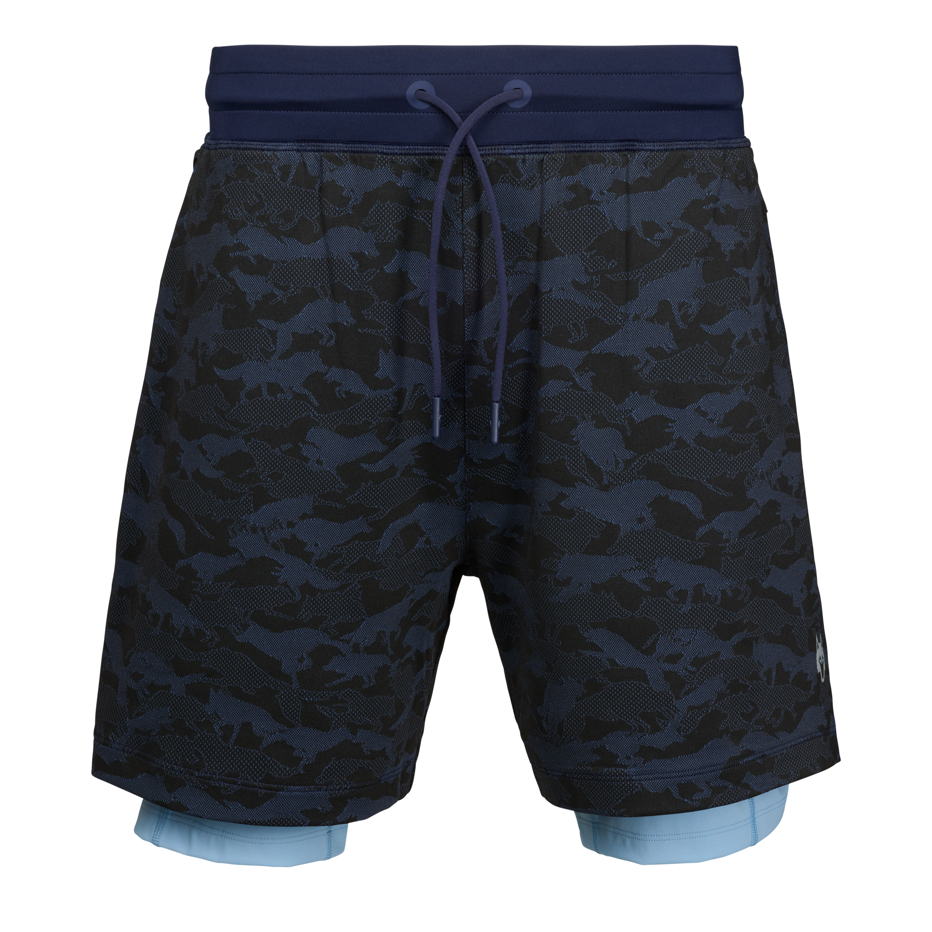 Mens Kennebec Wolfpack Camo Short - Jacquard Wicking Lined