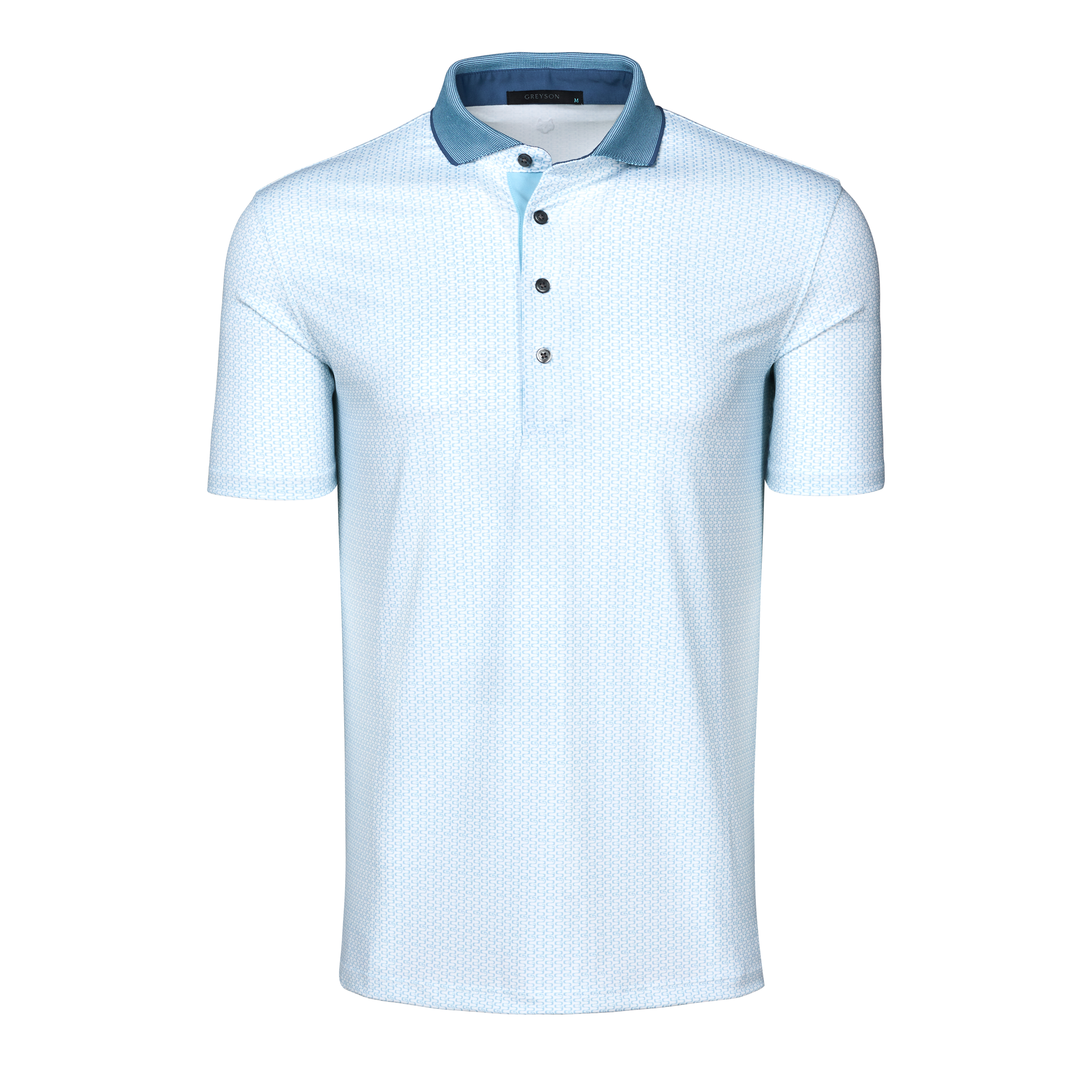 Mens Iron Serpent Short Sleeve Polo - Performance Printed Polo