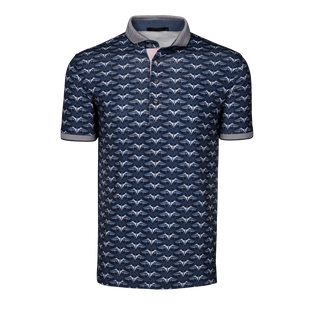 Silver Stilt Short Sleeve Polo