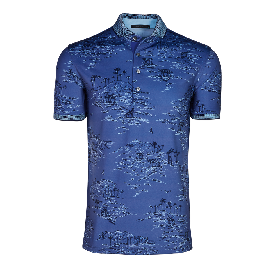 In The Dunes Short Sleeve Polo