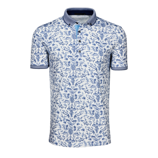 Coral Curiosities Short Sleeve Polo