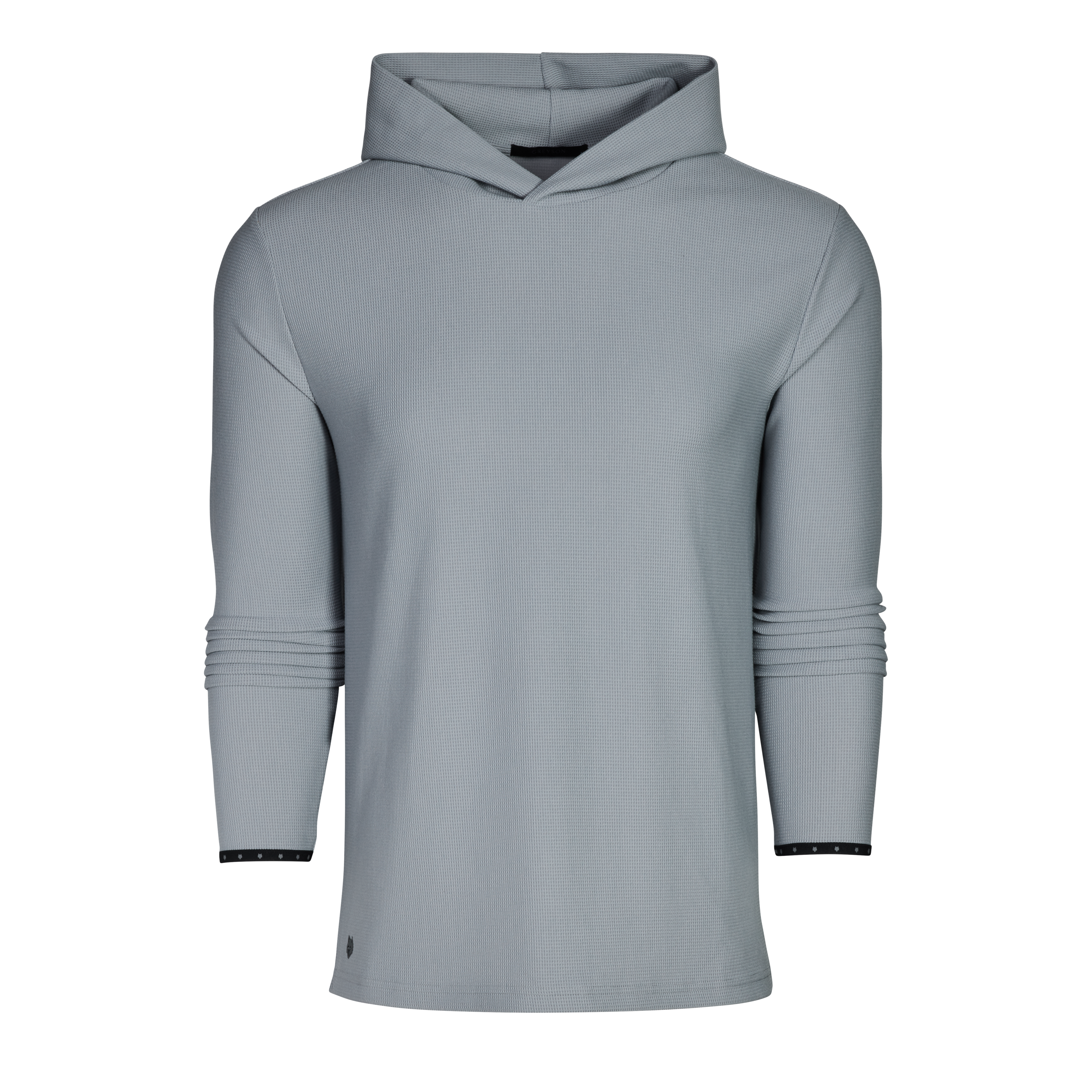 Mens Traverse Waffle Hoodie - Lightweight Stretch Hoodie | Greyson
