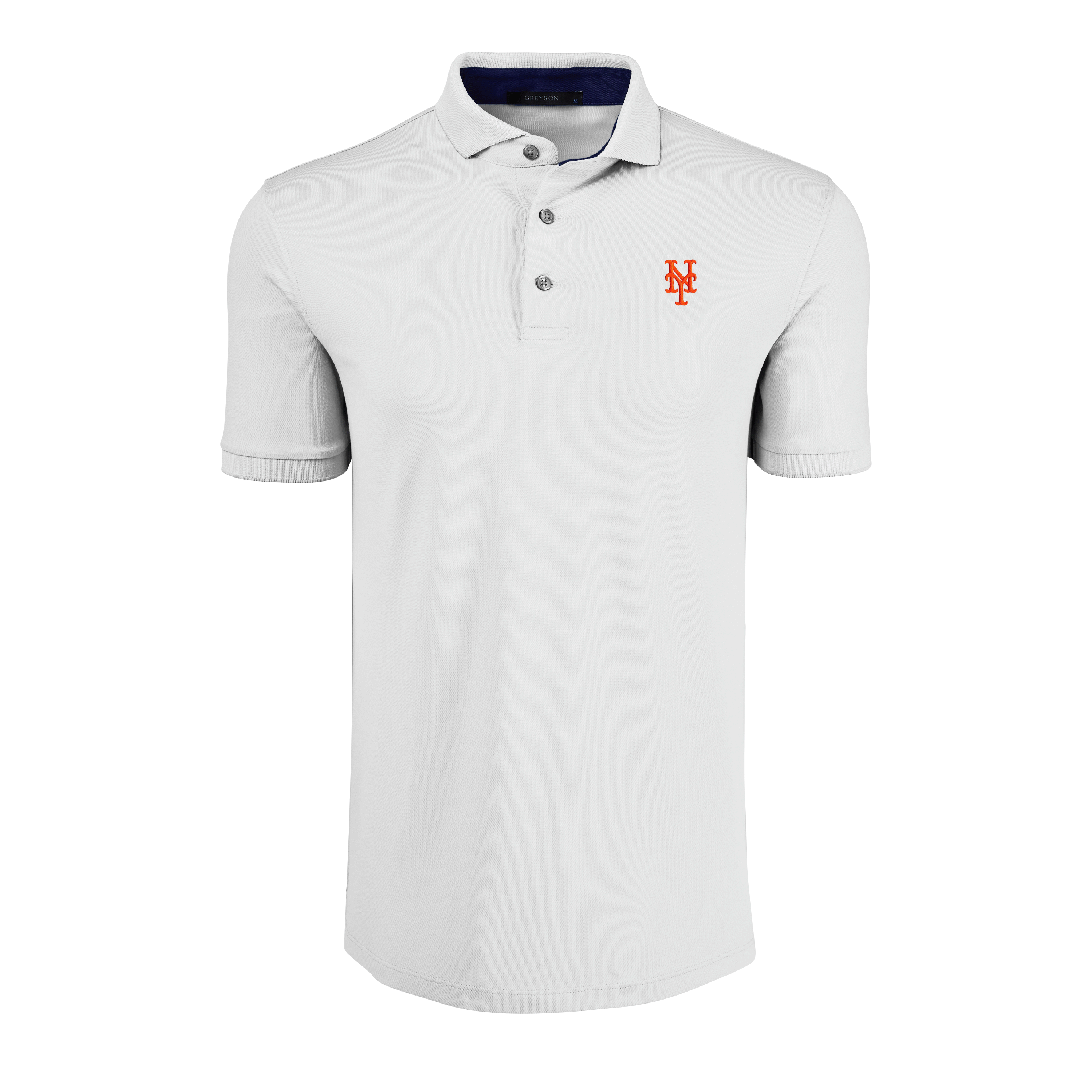 Mens New York Mets Crowley Short Sleeve Polo - Performance Stretch