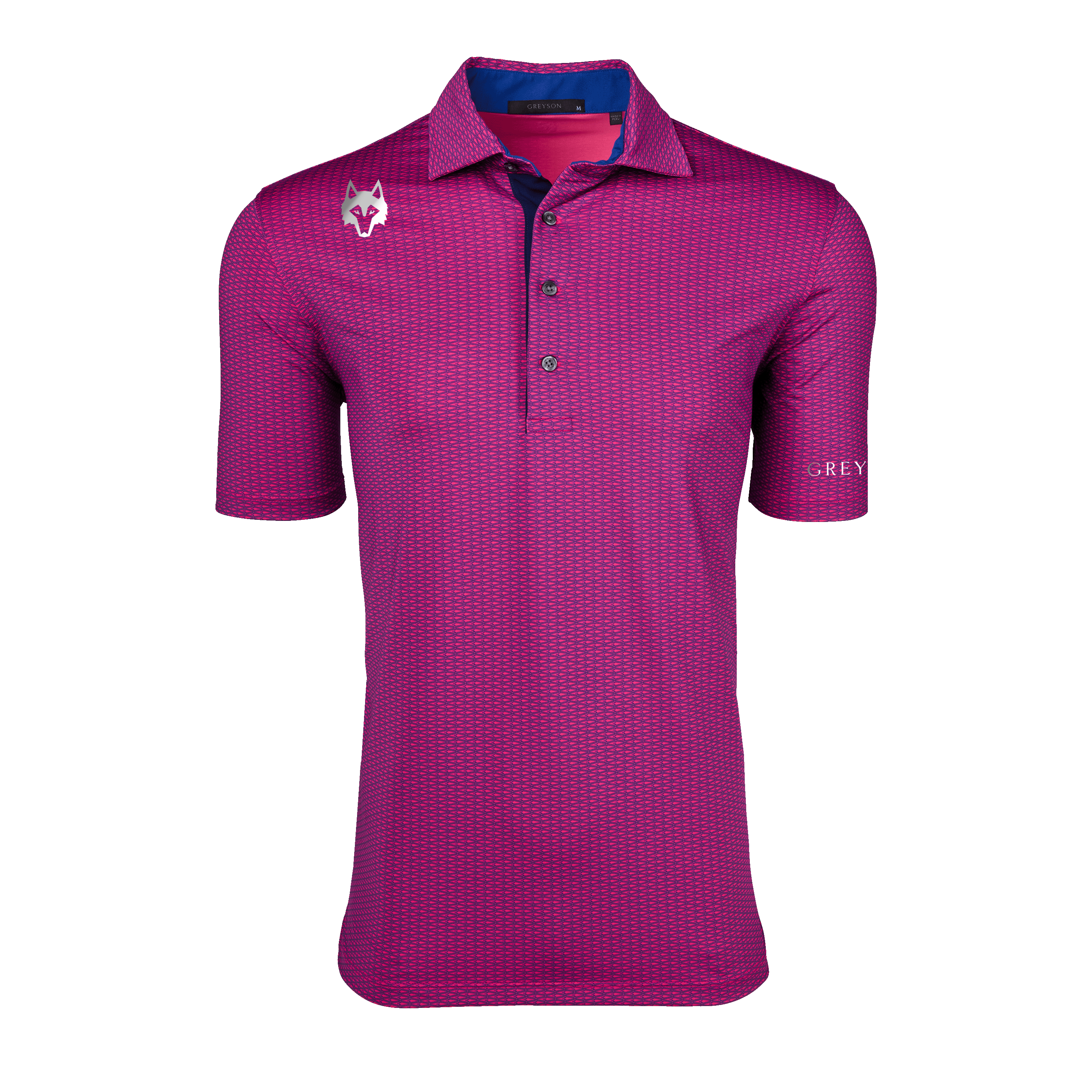 Greyson Clothing Greyson Golf Polo Mens Hawthorn Short Sleeve Polo