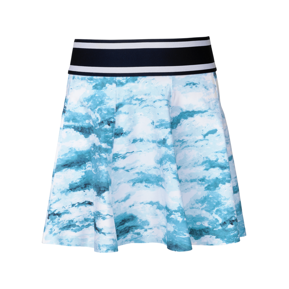 Greyson Clothiers Girls Painted Clouds Phoenix Flare Skirt