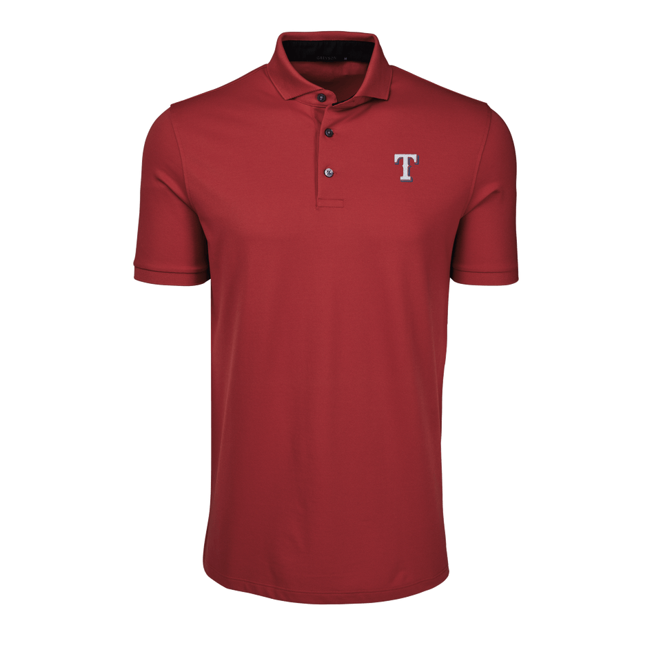 Texas Rangers Wolf Short Sleeve Polo