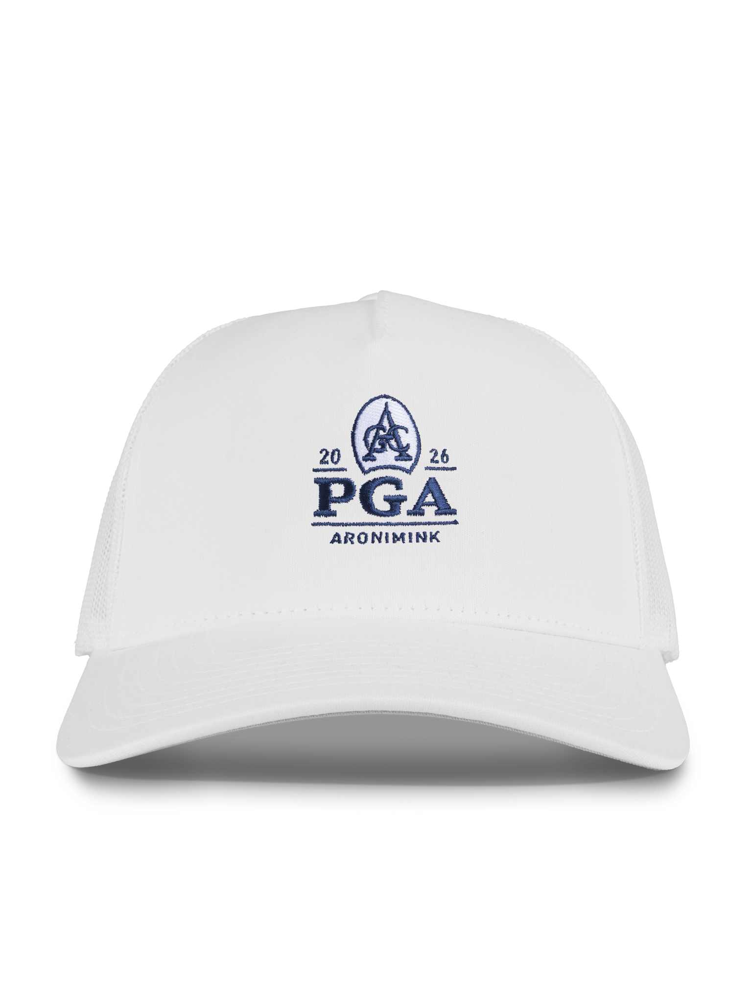 【新品】GREYSON Golf Cap Mens 2026 PGA Championship Trucker Hat - Structured Snapback Cap