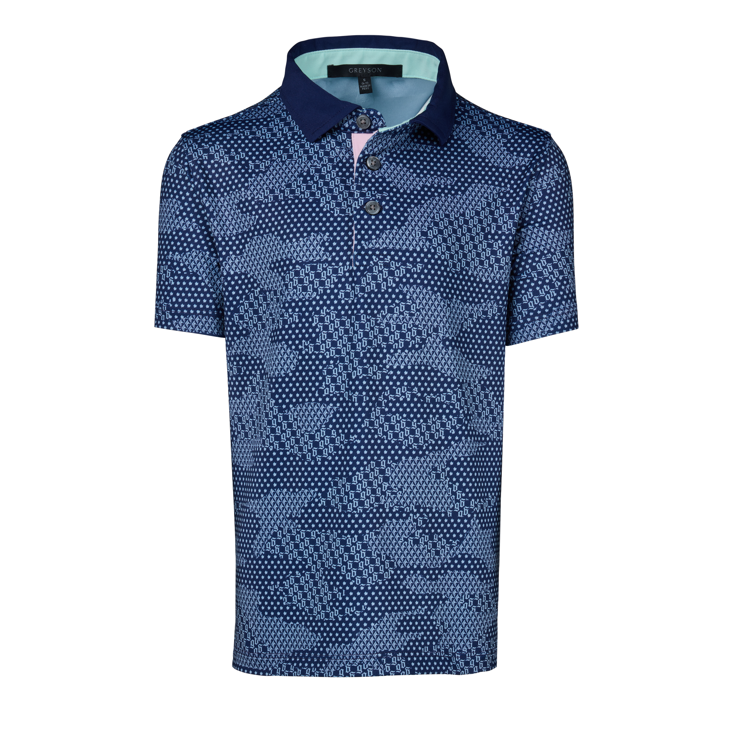 Boys Boy's Icon Camo Short Sleeve Polo - Performance Printed Polo
