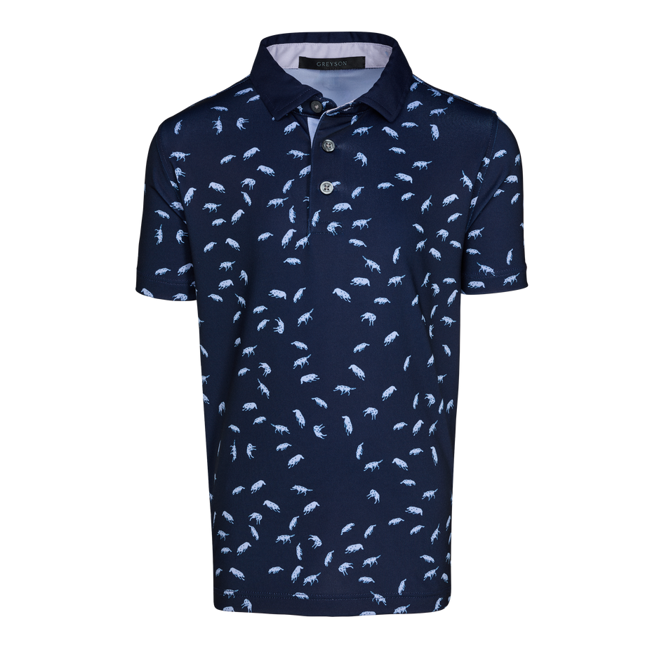 Boy's Wolfnastie Short Sleeve Polo