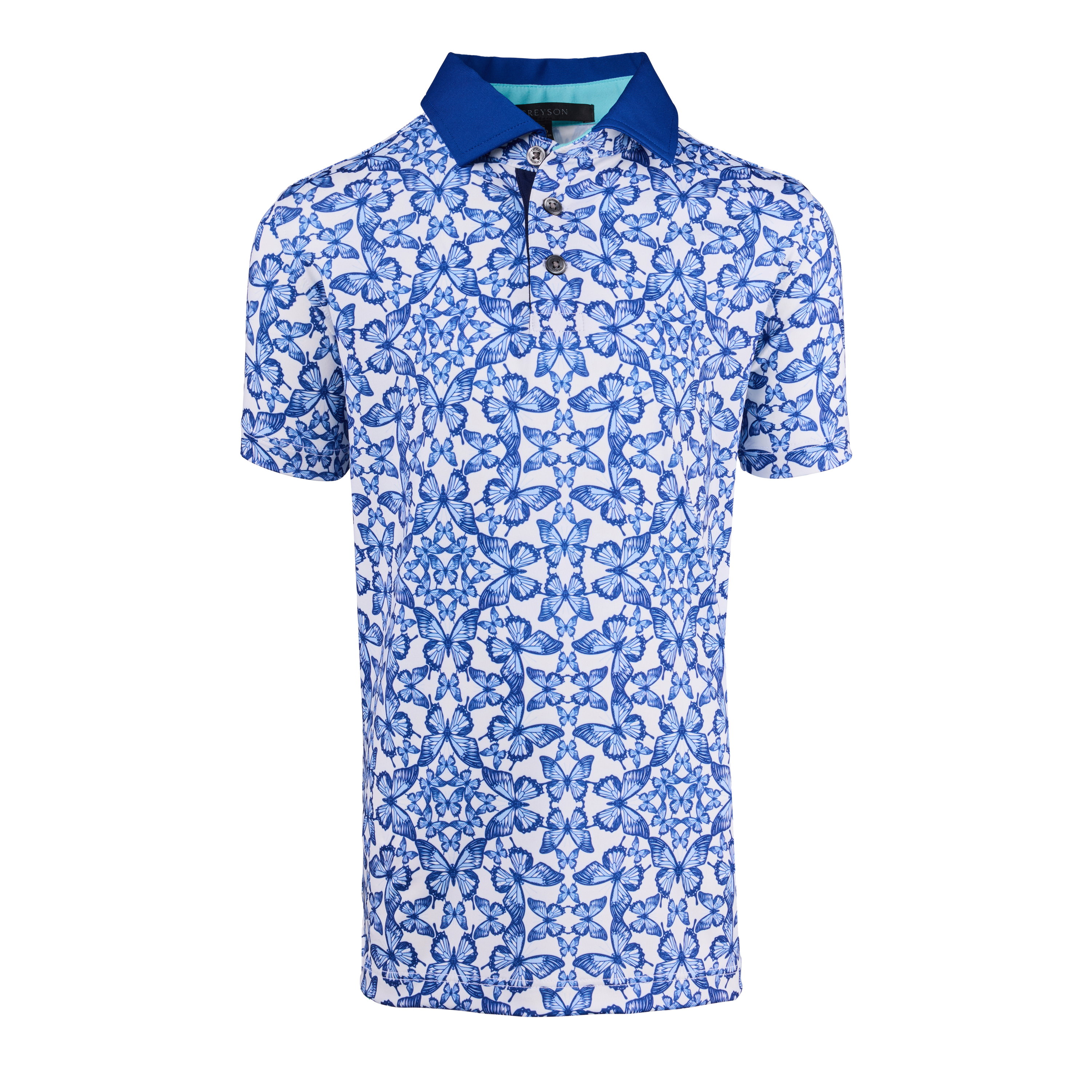 Boys Boy's Blue Migration Polo | Greyson Clothiers
