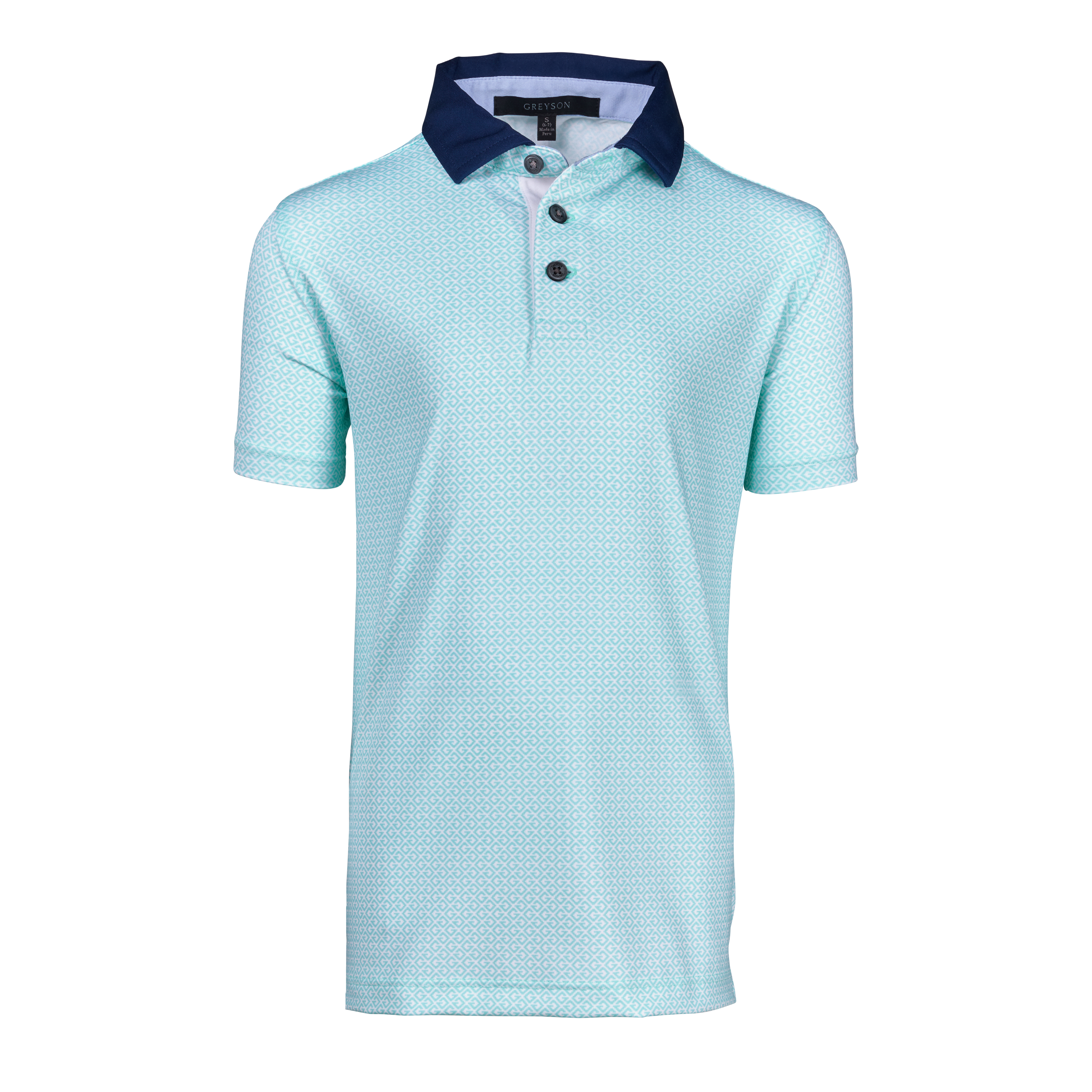 Boy's Pixel G Short Sleeve Polo | Greyson Clothiers