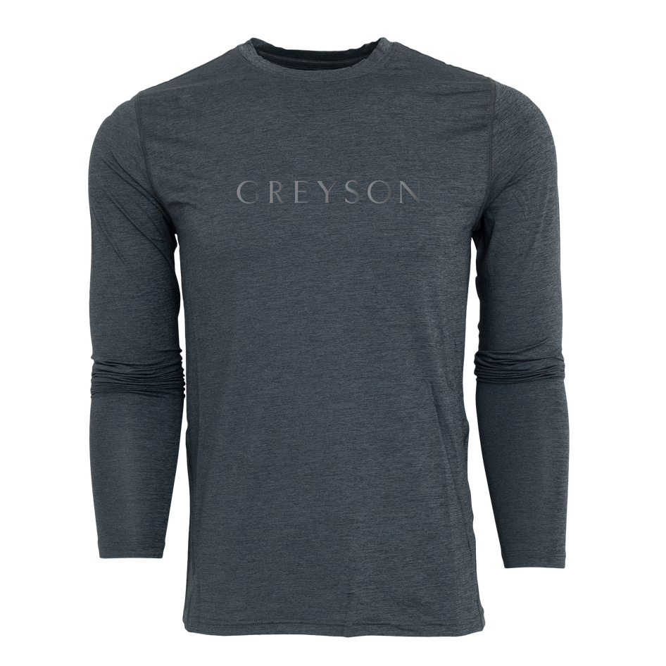 Greyson Clothiers Silver Wolf Guide Sport Long Sleeve in SHEPHERD - Front View | Greyson Clothiers