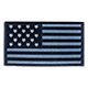 Wolf Flag Embroidered Patch - Maltese Blue/Wolf Blue