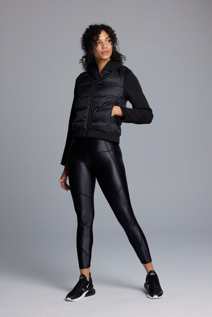 Spyder, Pants & Jumpsuits, Spyder Active Tech Fleece Leggings Black Pocket  High Rise Womens Large