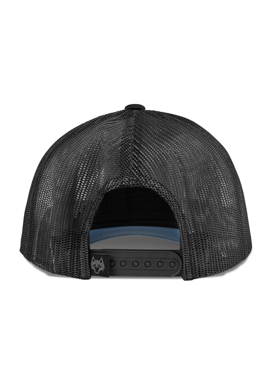 Trucker Snapback Hat with Mesh Back