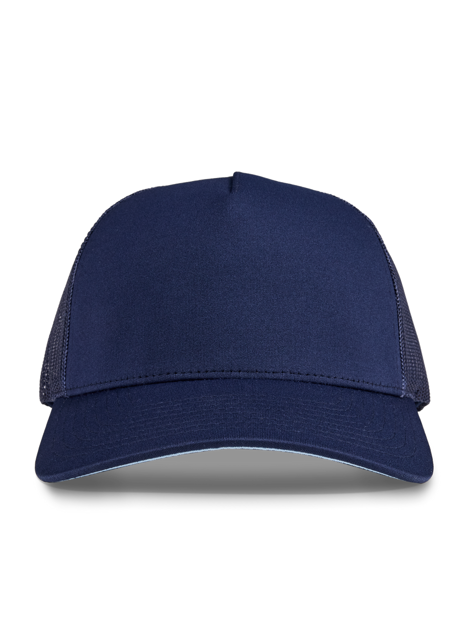 Trucker Snapback Hat with Mesh Back
