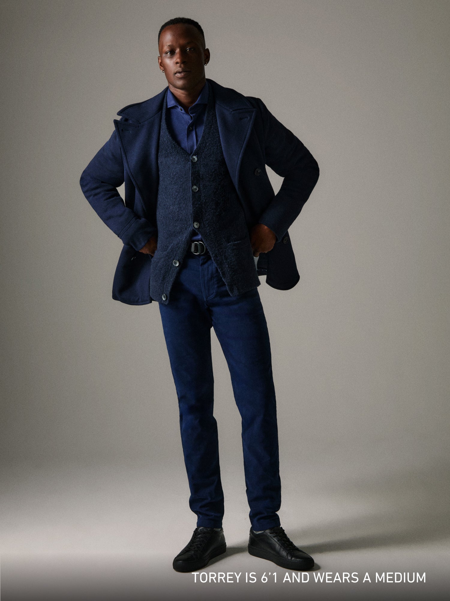 Mens Bedford Bouclé Cardigan - Soft Knit Layer with Thermal Warmth