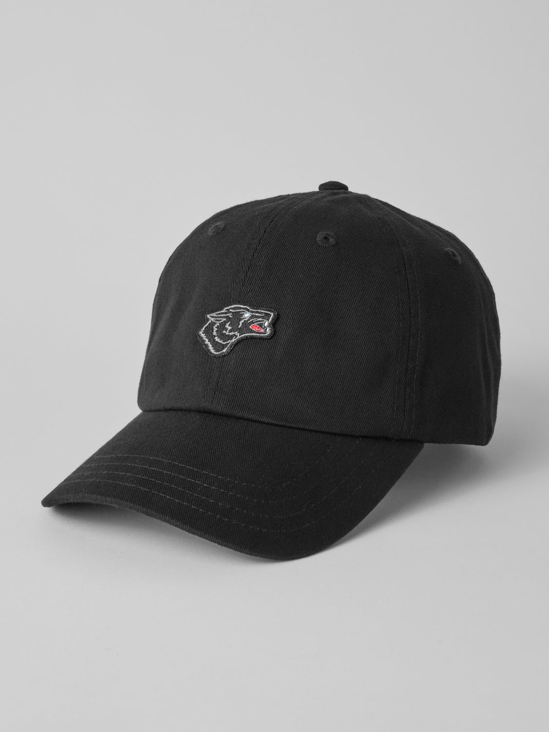 Black Wolf Howling Wolf Dad Hat Black Greyson Clothiers