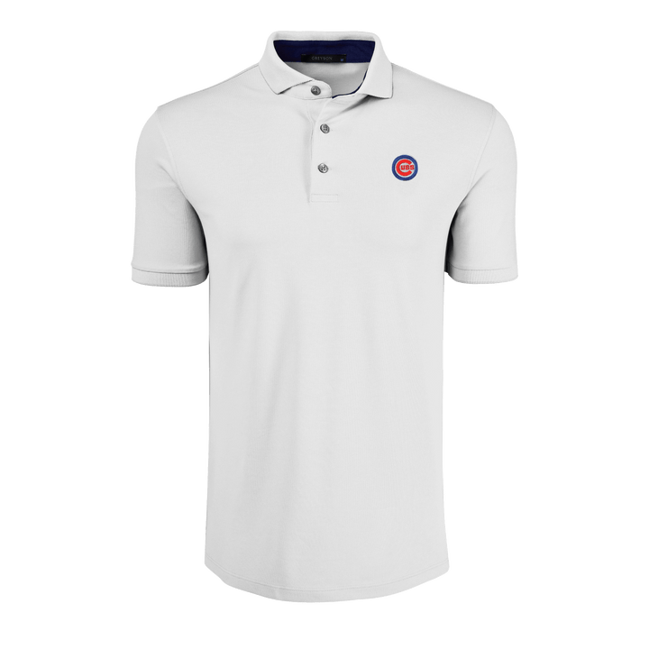 Mens Chicago Cubs Crowley Short Sleeve Polo - Performance Stretch
