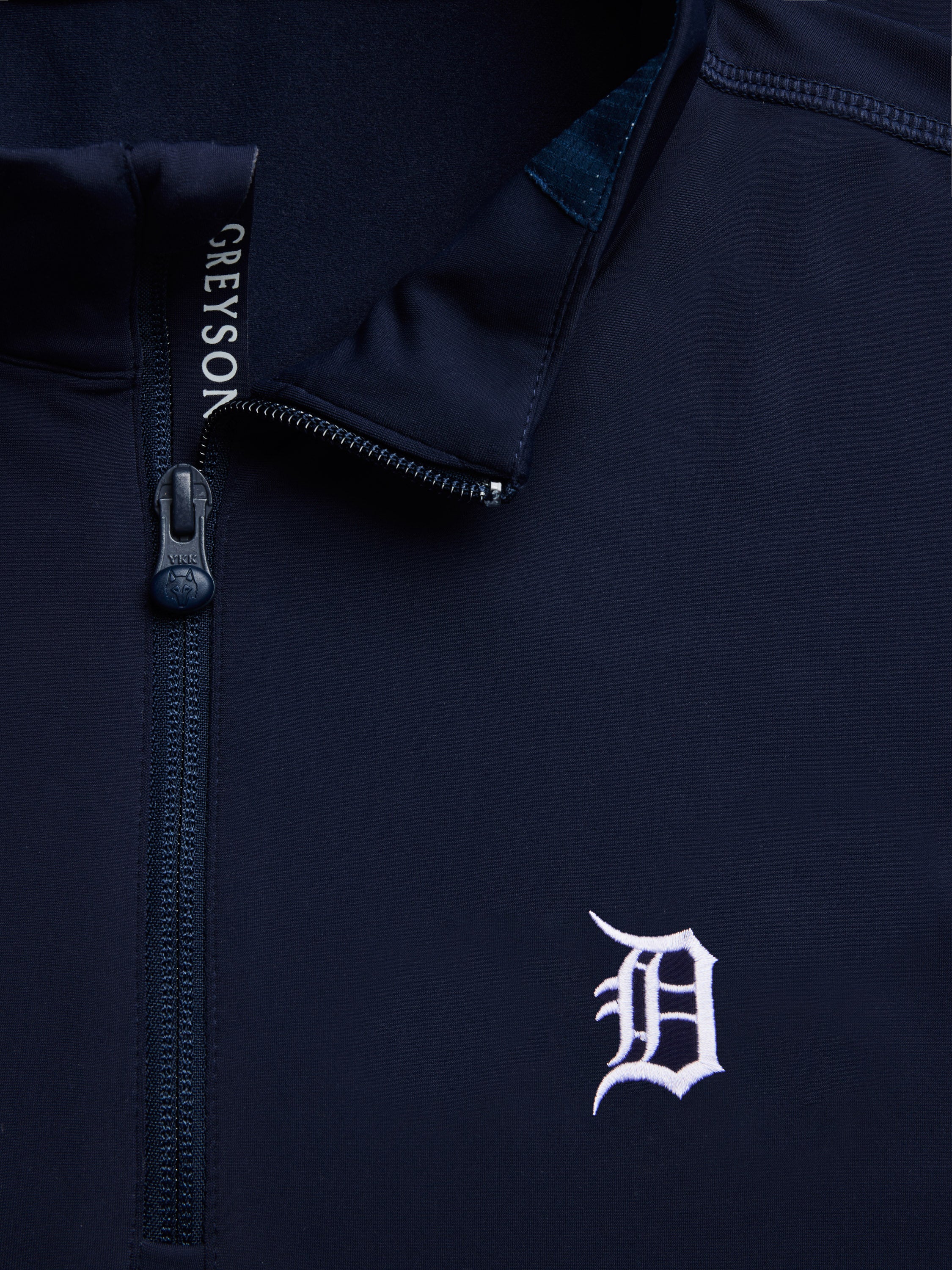 Mens Detroit Tigers Colorado Quarter-Zip - Midweight Performance