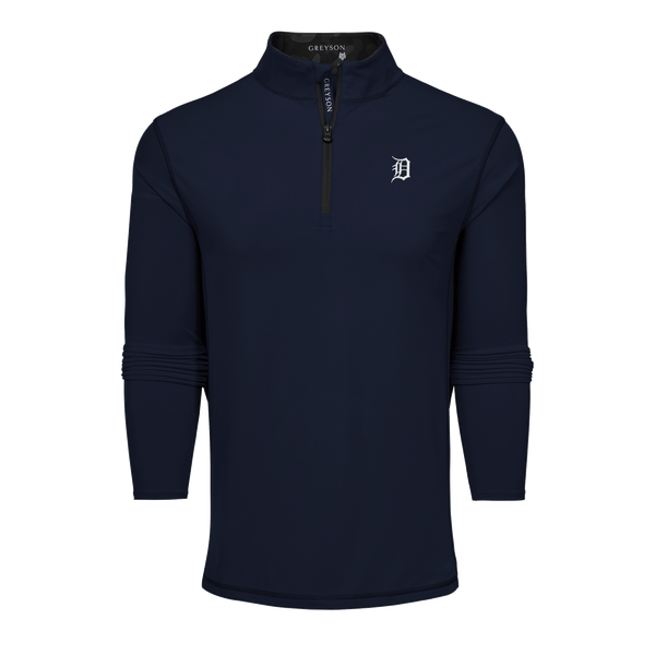 Mens Detroit Tigers Colorado Quarter-Zip - Midweight Performance