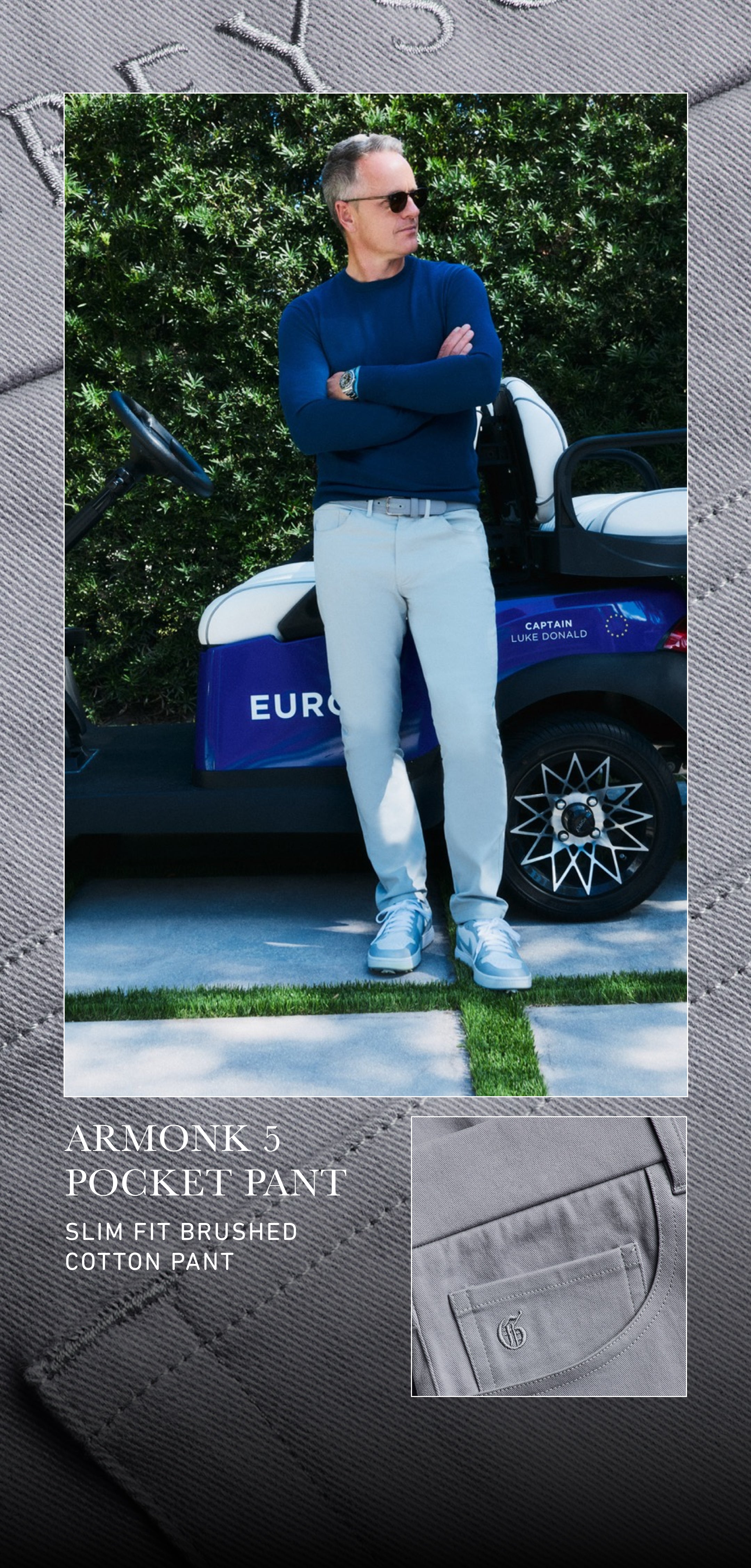 Men's Premium Trousers | Performance Golf & Dress Trousers