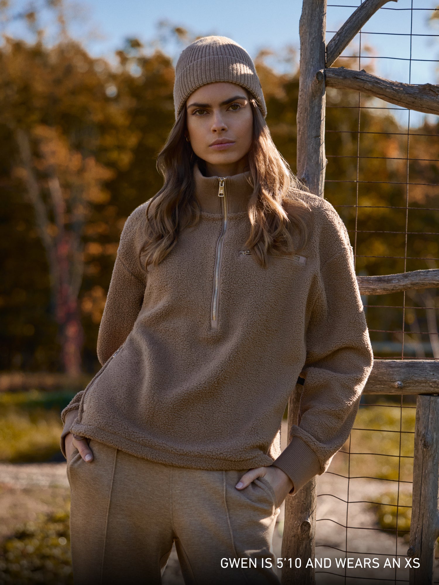 Womens Eira Sherpa Half-Zip - Half-Zip Sherpa Pullover | Greyson