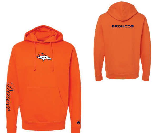 Greyson Clothiers DENVER BRONCOS LIGHTWEIGHT HOODIE - OPTION C