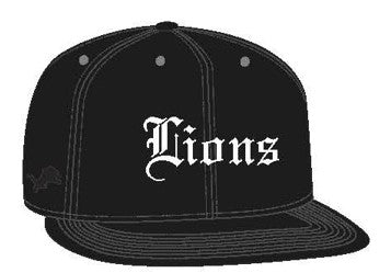 Detroit Lions Gothic 9Fifty Snapback