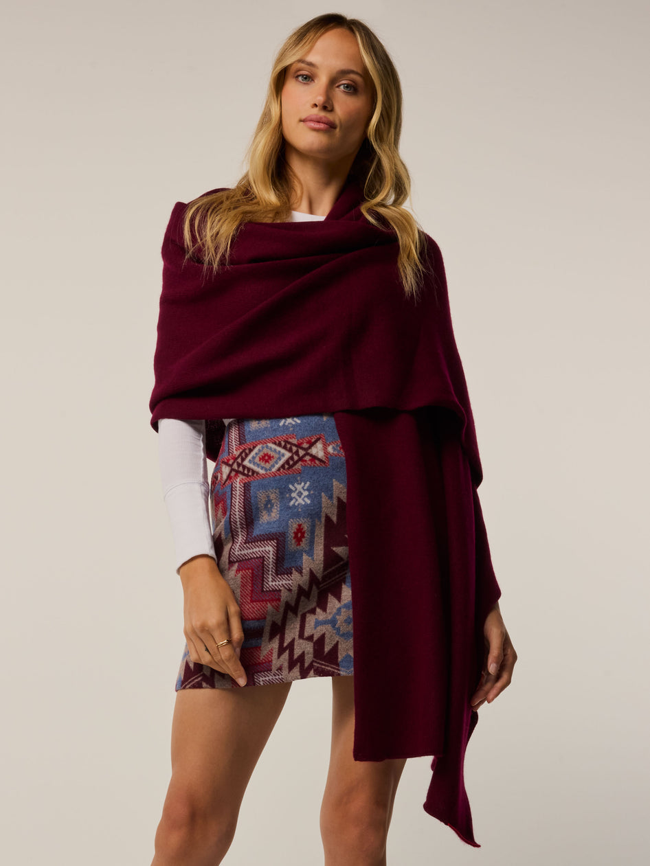 Wool Cashmere Scarf