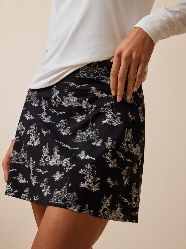 Monogram Cloud Pleat Detail Skirt - Women - Ready-to-Wear