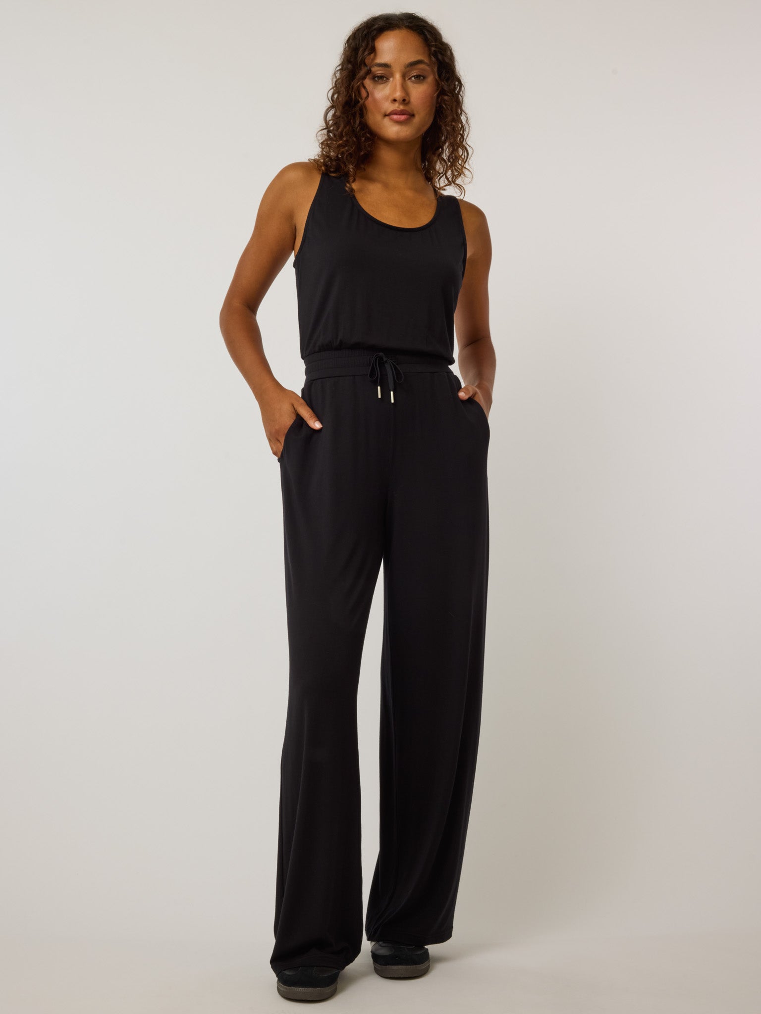 新品✨roughlow otona satin wide salopette Solana Satin Jumpsuit by Hutch | Rent the Runway