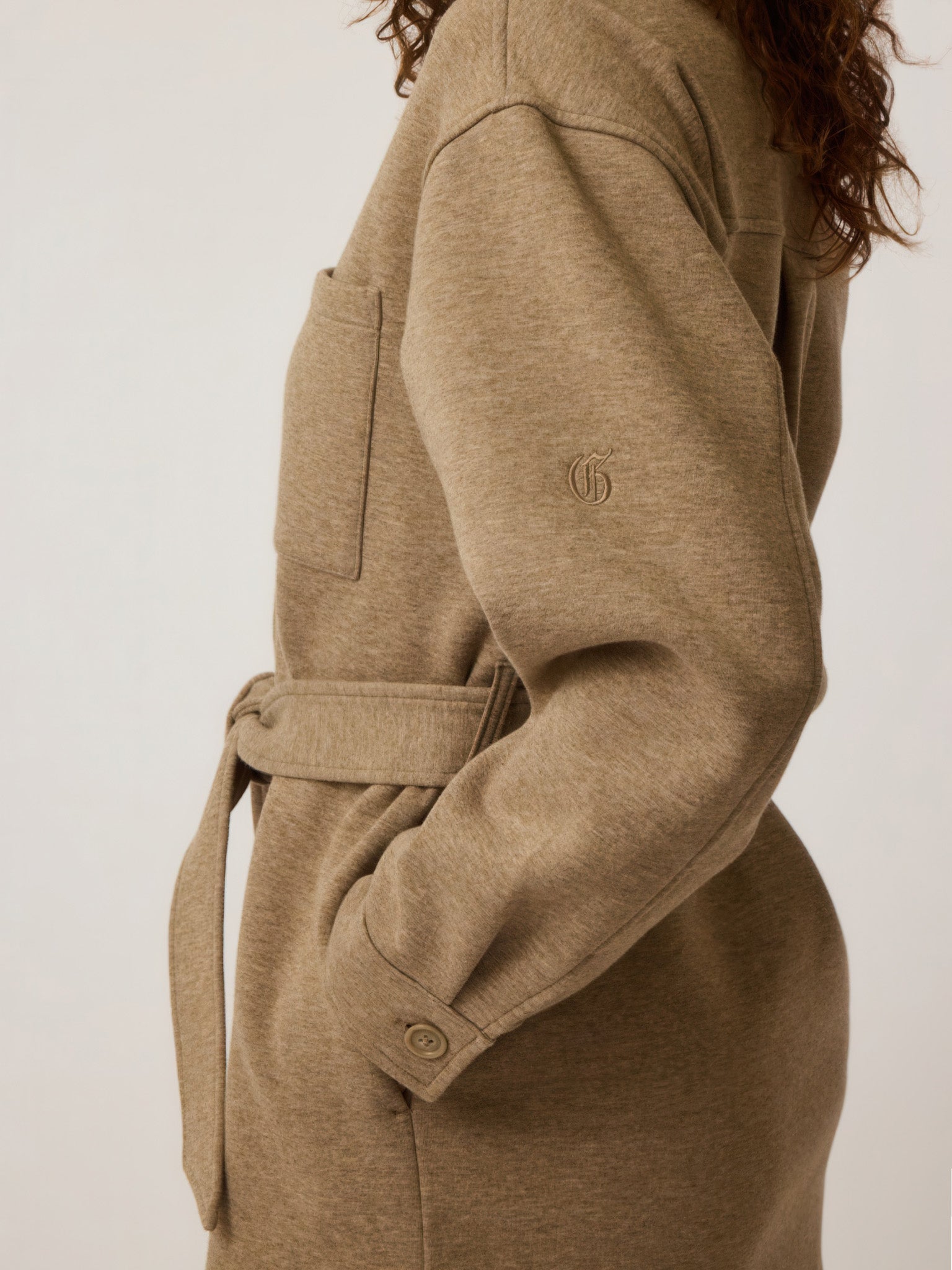 【送料&関税込】IRO Ozya Casual Jacket In Beige Polyester Outdoor Jacket Iron & Resin Cruiser V1 Waxed Cotton Canvas