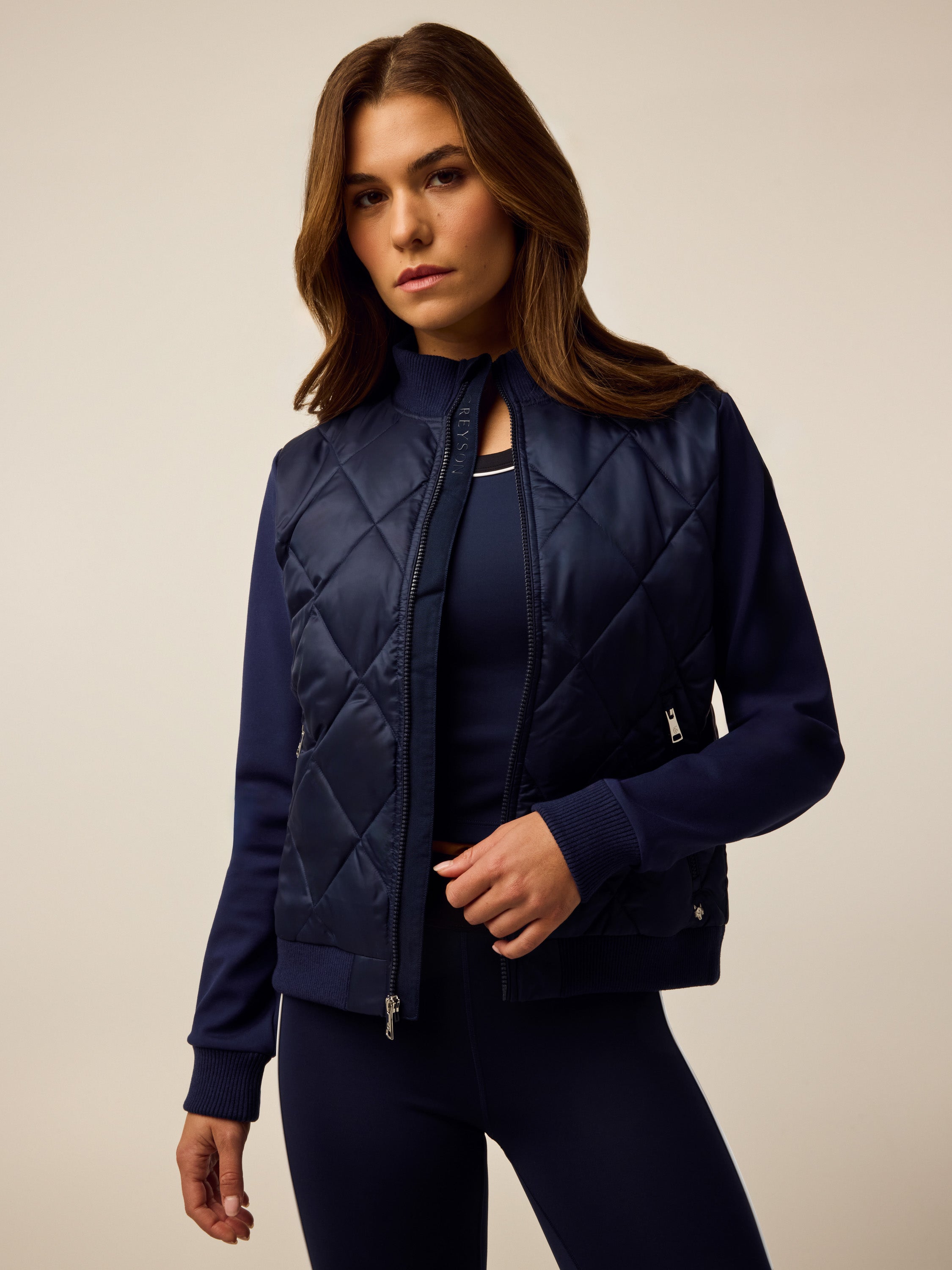Womens Aries X-Lite Diamond Hybrid Jacket - Lightweight Insulated