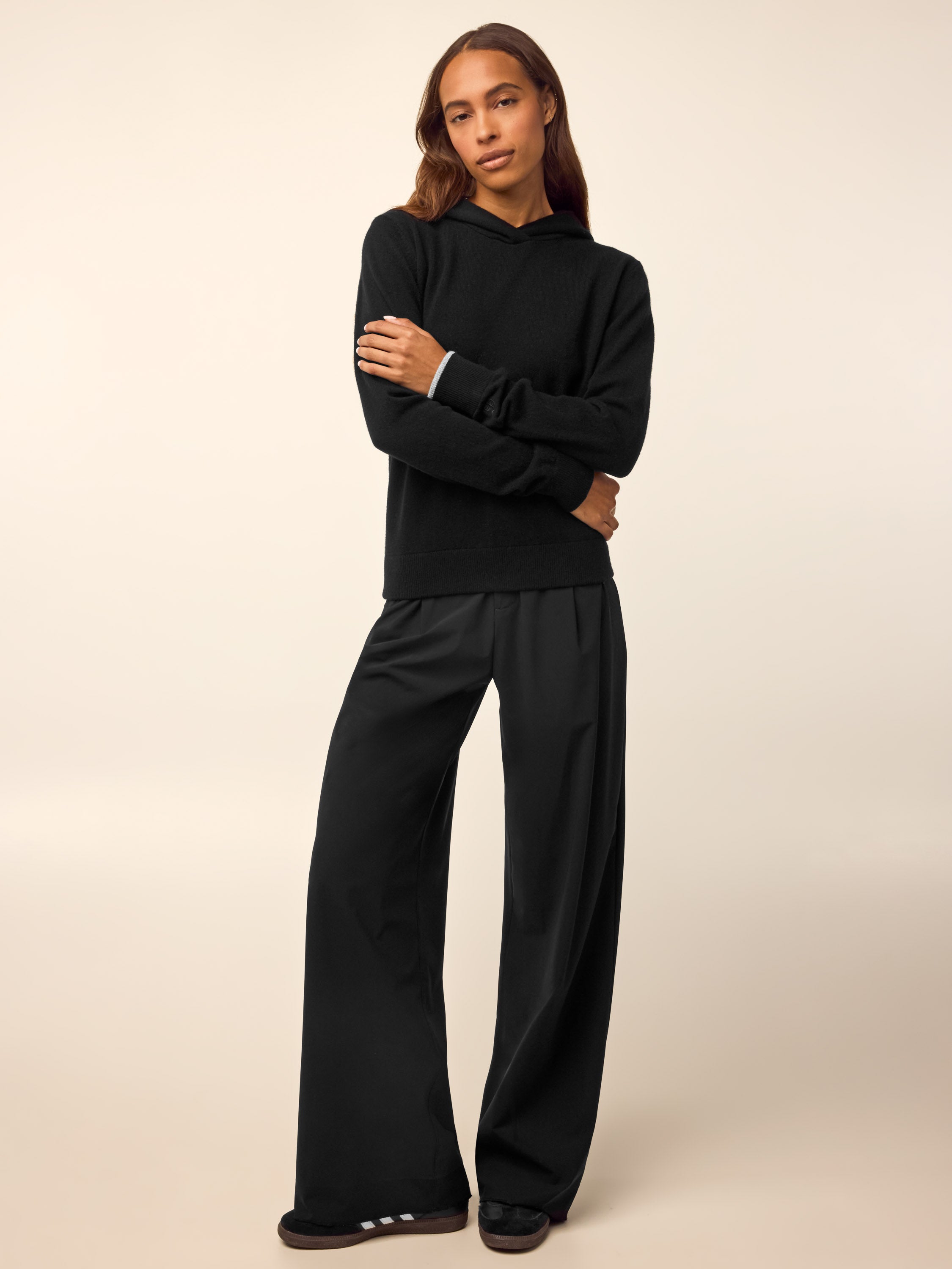 Womens Classic Koko Hoodie - Wool-Cashmere Hooded Sweater